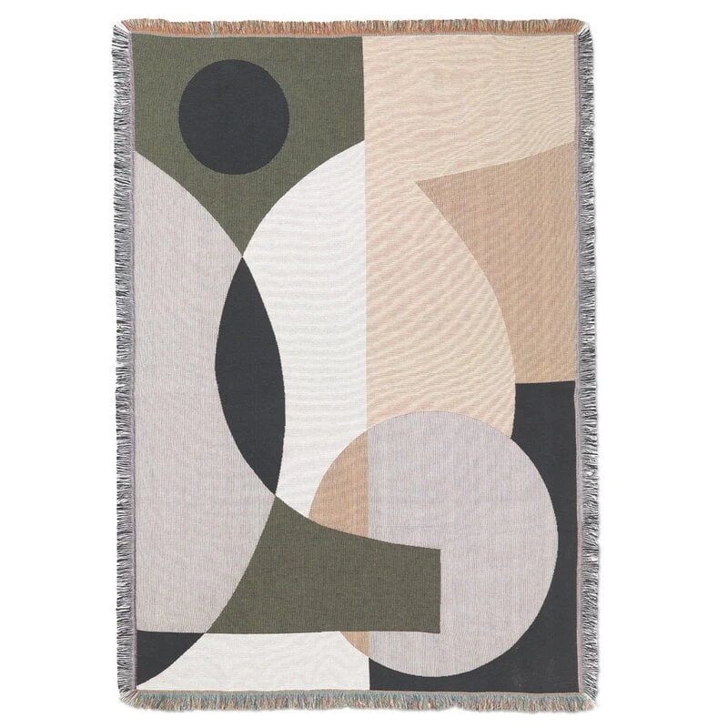 Ferm LIVING Entire Tapestry Blanket, Sand 3 Ferm LIVING Entire Tapestry Blanket, Sand
