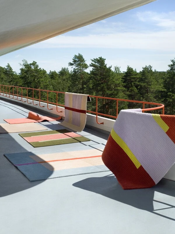 Finarte Ametisti Rug, Beige - Lilac 4 Finarte Ametisti Rug, Beige - Lilac - Image 2