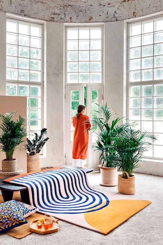 Finarte Atrium Rug, Pink-gold 8 Finarte Atrium Rug, Pink-gold - Image 6