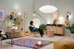 Finarte Terttu Rug, Blue 9 Finarte Terttu Rug, Blue -Fine Home Textiles Store Finnish Design Shop Lights20990 hires 1