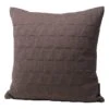 Fritz Hansen AJ Trapez Cushion, 50 X 50 Cm, Brown 1 Fritz Hansen AJ Trapez Cushion, 50 X 50 Cm, Brown -Fine Home Textiles Store Fritz Hansen Accessories Arne Jacobsen Cushion 50x50 Earth Brown