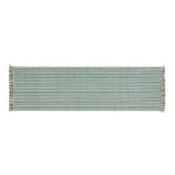 HAY Stripes And Stripes Rug, 60 X 200 Cm, Cucumber Green