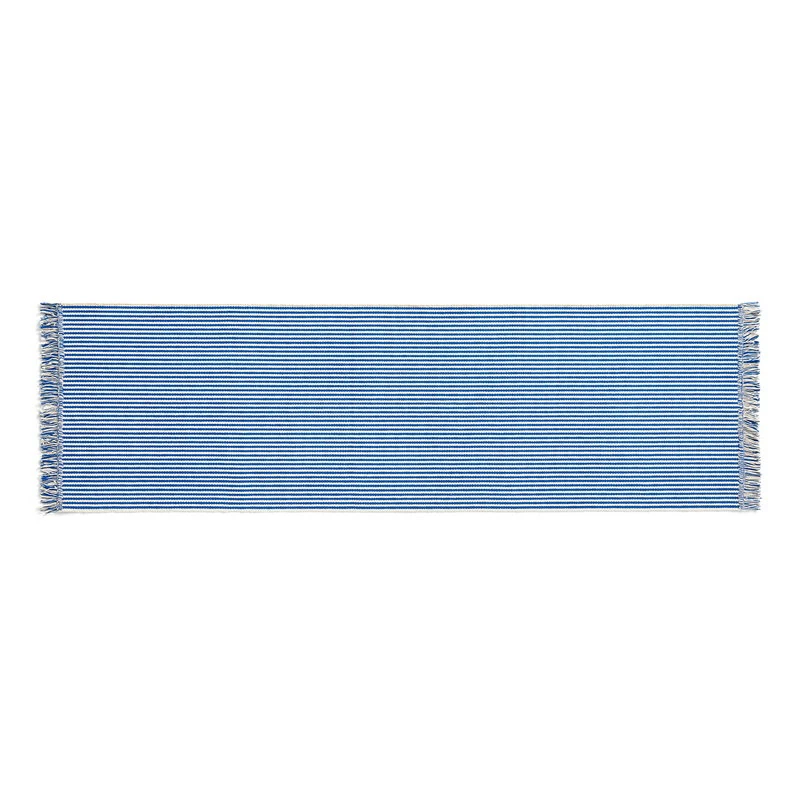 HAY Stripes And Stripes Rug, 60 X 200 Cm, Bluebell Ripple 3 HAY Stripes And Stripes Rug, 60 X 200 Cm, Bluebell Ripple