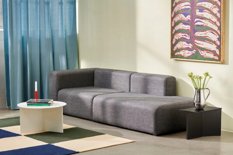 HAY Ethan Cook Flat Works Rug, 200 X 300 Cm, Peach Green Check 5 HAY Ethan Cook Flat Works Rug, 200 X 300 Cm, Peach Green Check - Image 3