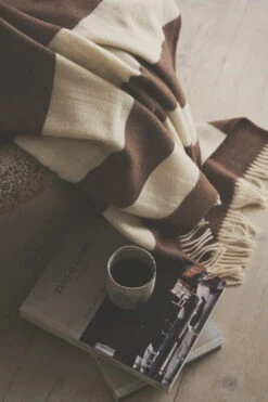 Silkeborg Uldspinderi The Sweater Throw, Brown 8 Silkeborg Uldspinderi The Sweater Throw, Brown -Fine Home Textiles Store Heg Mller 200625 Silkeborg Uldspinderi10528 copy