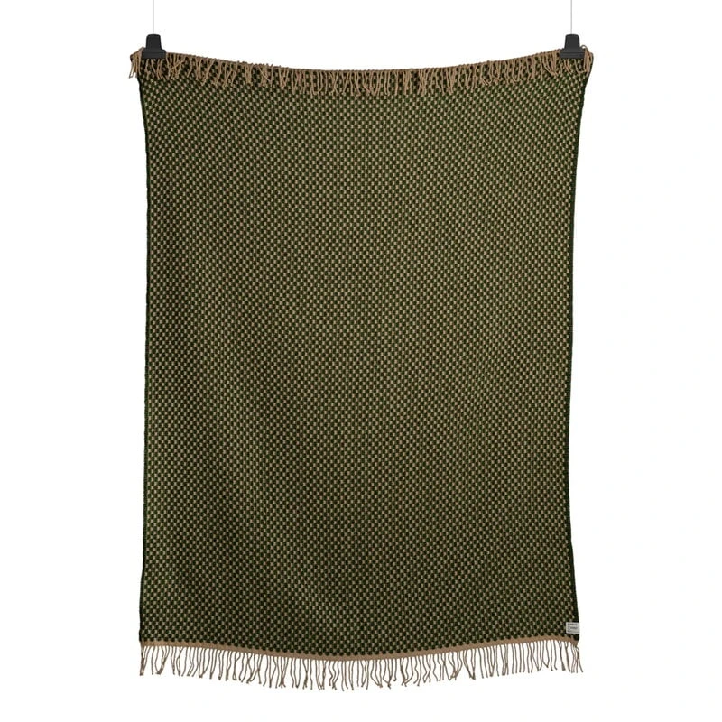 Røros Tweed Isak Throw, 150 X 210 Cm, Green Meadow 5 Røros Tweed Isak Throw, 150 X 210 Cm, Green Meadow - Image 3