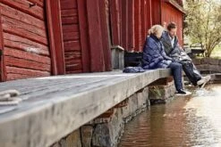 Joutsen Kulkuri Throw, 130 X 190 Cm, Anthracite 13 Joutsen Kulkuri Throw, 130 X 190 Cm, Anthracite -Fine Home Textiles Store Joutsen Kulkuri fiilis 11 1