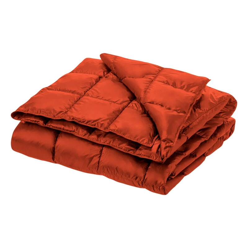 Joutsen Kulkuri Down Blanket, 130 X 190 Cm, Burnt Orange 3 Joutsen Kulkuri Down Blanket, 130 X 190 Cm, Burnt Orange