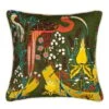 Klaus Haapaniemi & Co. Crane Cushion Cover, Linen-cotton, Green -Fine Home Textiles Store KH07 2