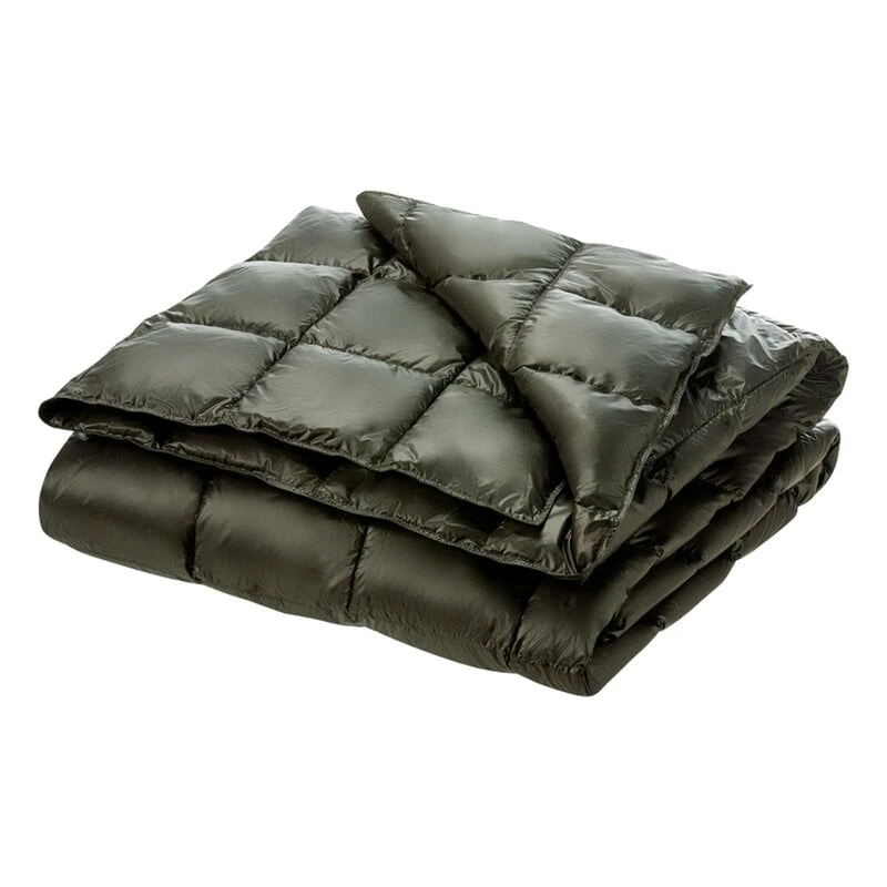 Joutsen Kulkuri Down Blanket, 130 X 190 Cm, Olive 3 Joutsen Kulkuri Down Blanket, 130 X 190 Cm, Olive