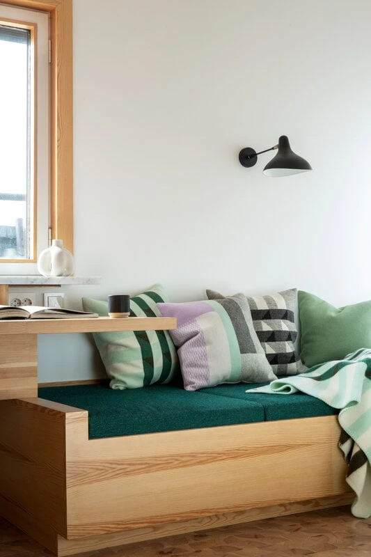 Røros Tweed Kvam Cushion, 50 X 50 Cm, Greyscale 6 Røros Tweed Kvam Cushion, 50 X 50 Cm, Greyscale - Image 4