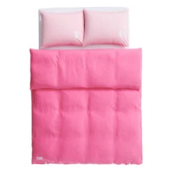 Magniberg Mother Linen Duvet Cover, Happy Pink -Fine Home Textiles Store MAGNIBERG DUVET MOTHER LINEN HAPPY PINK 0765