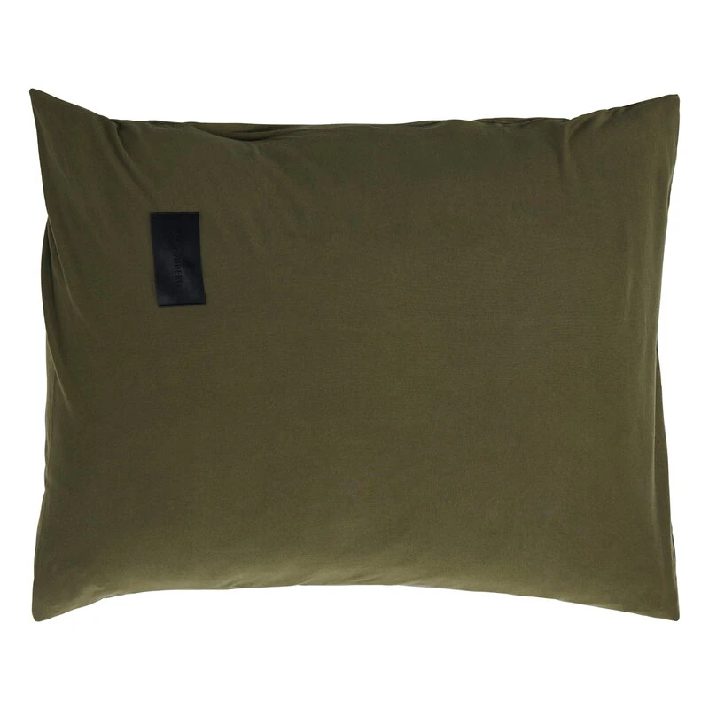 Magniberg Nude Jersey Pillowcase, Washed Army Green 3 Magniberg Nude Jersey Pillowcase, Washed Army Green