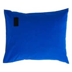 Magniberg Pure Poplin Pillowcase, Italian Blue