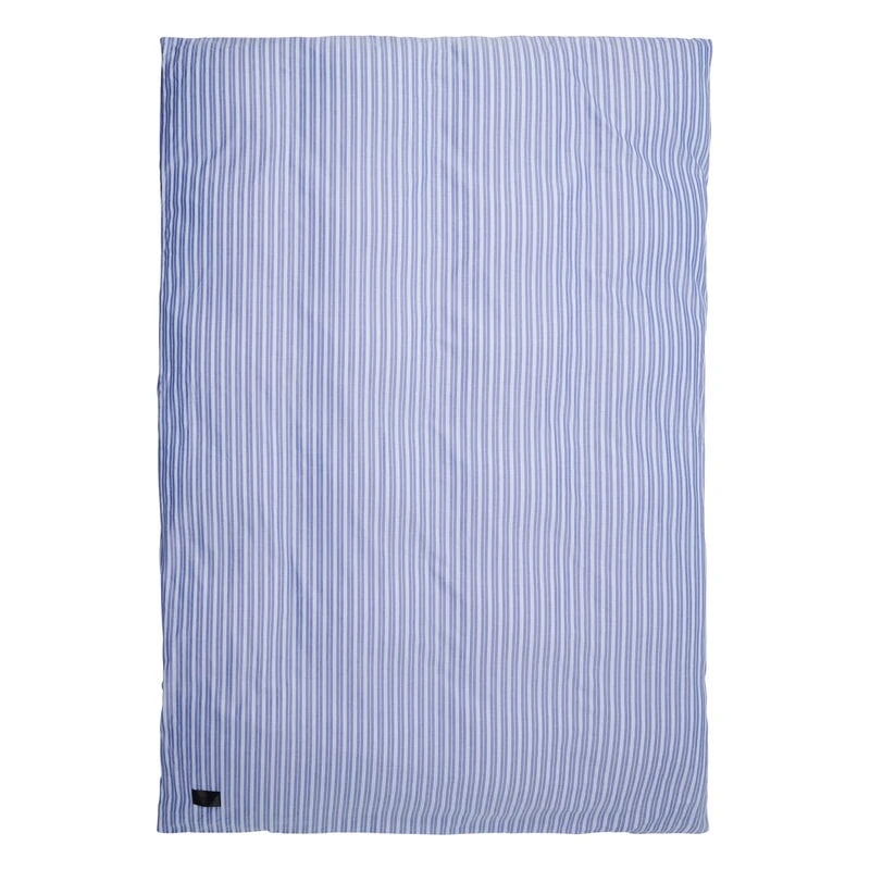 Magniberg Wall Street Oxford Duvet Cover, Striped Medium Blue 3 Magniberg Wall Street Oxford Duvet Cover, Striped Medium Blue
