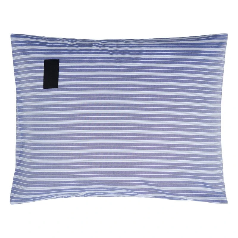 Magniberg Wall Street Oxford Pillowcase, Striped Medium Blue 3 Magniberg Wall Street Oxford Pillowcase, Striped Medium Blue