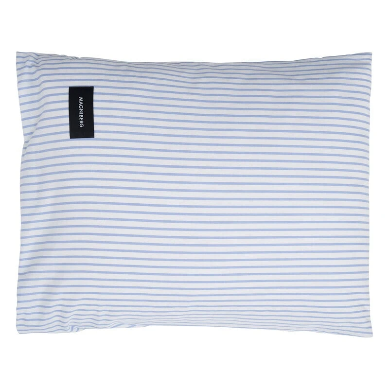 Magniberg Wall Street Oxford Pillowcase, Striped White 3 Magniberg Wall Street Oxford Pillowcase, Striped White