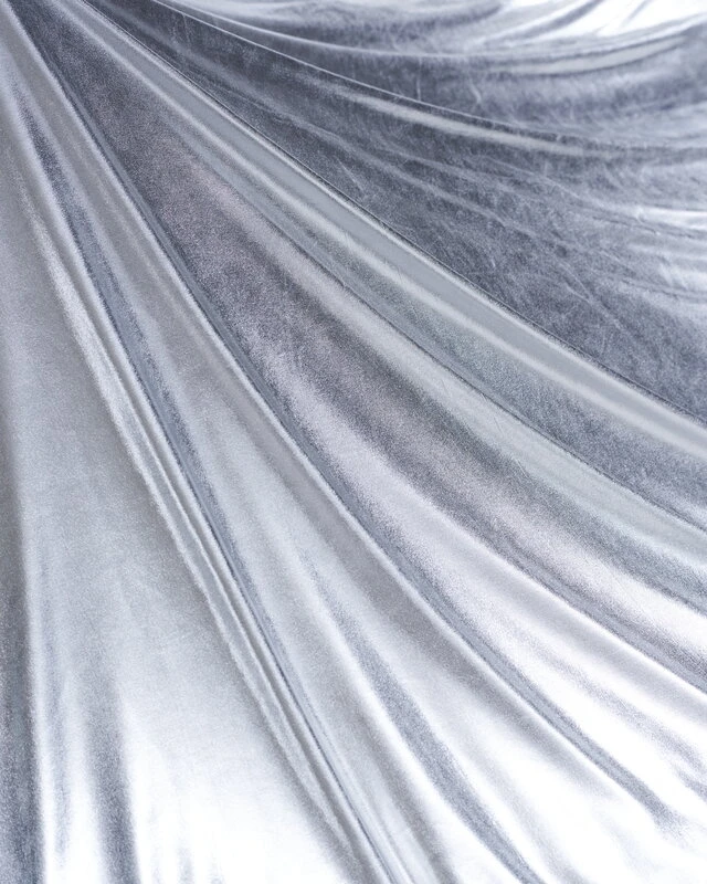 Magniberg Nude Metallic Jersey Pillowcase, Silver 6 Magniberg Nude Metallic Jersey Pillowcase, Silver - Image 4