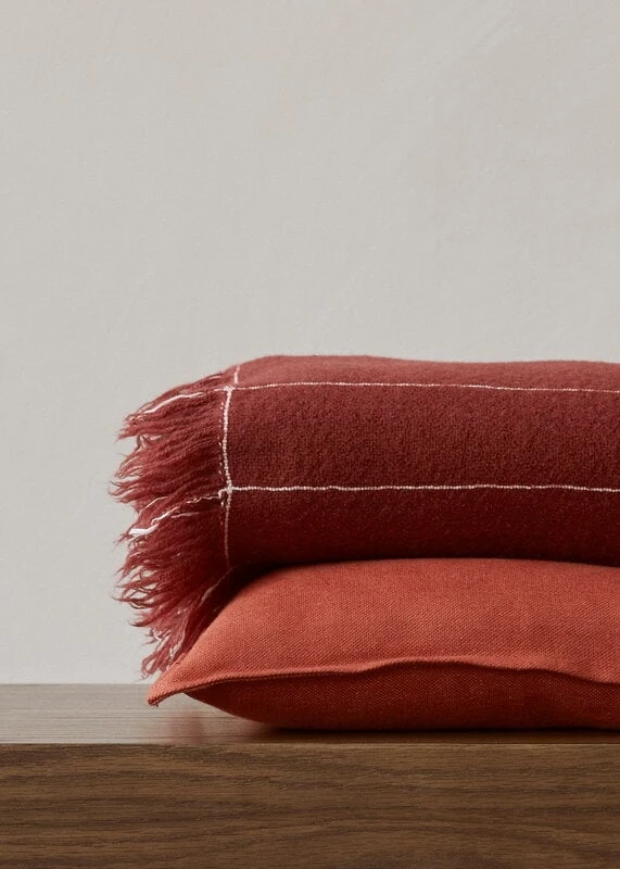 MENU Mimoides Pillow, 40 X 40 Cm, Burnt Sienna 6 MENU Mimoides Pillow, 40 X 40 Cm, Burnt Sienna - Image 4