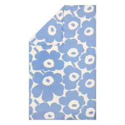Marimekko Unikko Duvet Cover, 150 X 210 Cm, L.blue-off-white