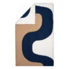 Marimekko Seireeni Duvet Cover, 150 X 210 Cm, Off White-dark Blue-beige 1 Marimekko Seireeni Duvet Cover, 150 X 210 Cm, Off White-dark Blue-beige -Fine Home Textiles Store MM 23ss seireeni dc 150x210cm FR1