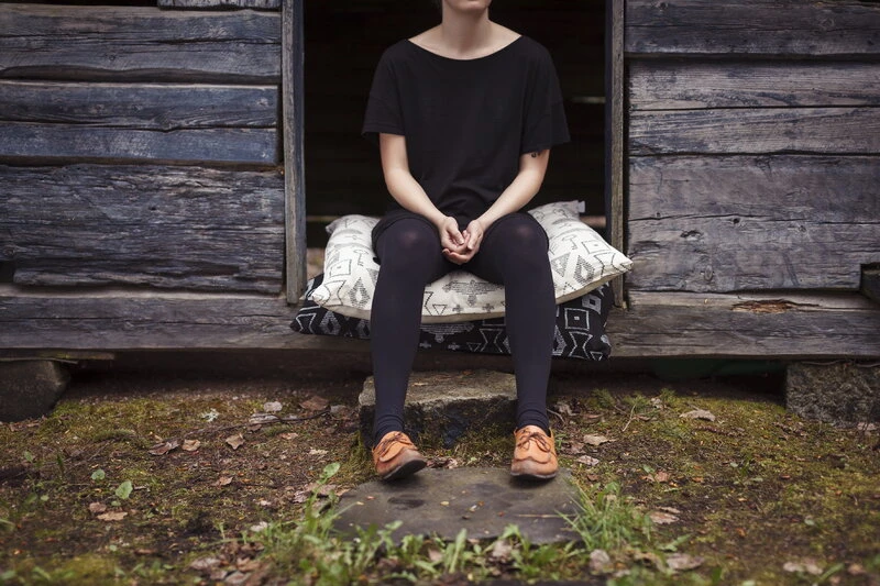 Saana Ja Olli Maailman Synty Cushion Cover, 60 X 80 Cm, White - Black 4 Saana Ja Olli Maailman Synty Cushion Cover, 60 X 80 Cm, White - Black - Image 2