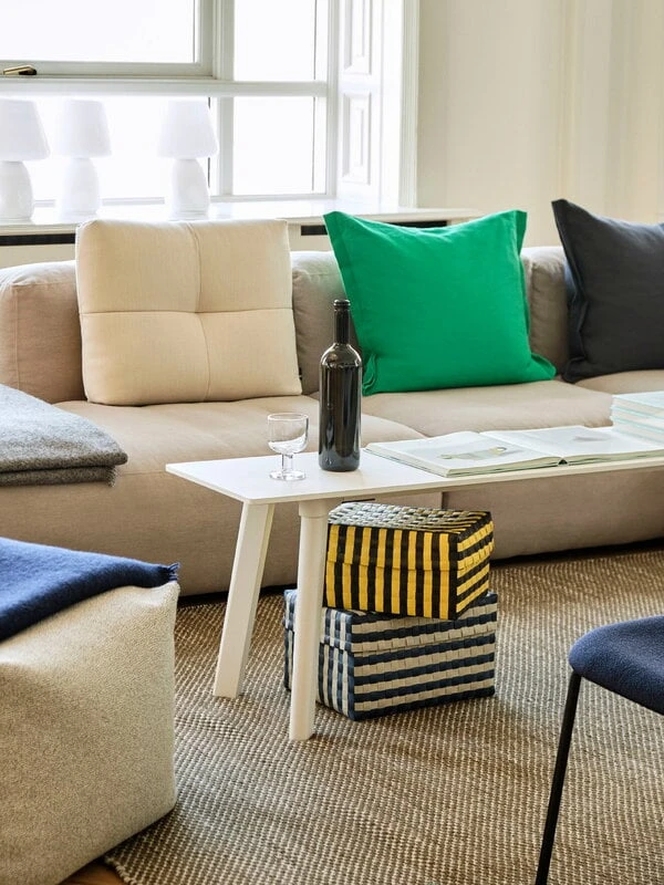 HAY Moiré Kelim Rug, Cinnamon 7 HAY Moiré Kelim Rug, Cinnamon - Image 5