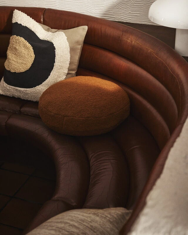 Marimekko Nasti Cushion, Dark Brown - Brown 4 Marimekko Nasti Cushion, Dark Brown - Brown - Image 2