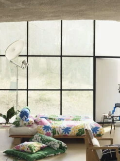 Marimekko Tiiliskivi Cushion Cover, 50 X 50 Cm, Black-white -Fine Home Textiles Store Marimekko Home 0025