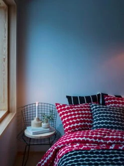 Marimekko Tiiliskivi Cushion Cover, 50 X 50 Cm, Black-white -Fine Home Textiles Store Marimekko Joulu2017 012