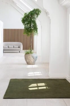 Massimo Copenhagen Earth Rug, Moss Green 9 Massimo Copenhagen Earth Rug, Moss Green -Fine Home Textiles Store Massimocopenhagen earth Moss green environment lowres role