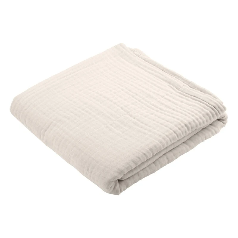 The Organic Company 6-layer Soft Blanket, Stone 3 The Organic Company 6-layer Soft Blanket, Stone