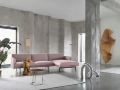 Muuto Sway Throw, Mustard -Fine Home Textiles Store Outline Chaise longue Fiord 551 Airy plum Ply Sway Leaf Floor Lamp org