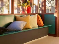 HAY Outline Cushion, 50 X 50 Cm, Blue 8 HAY Outline Cushion, 50 X 50 Cm, Blue -Fine Home Textiles Store Outline Cushion family 01 2