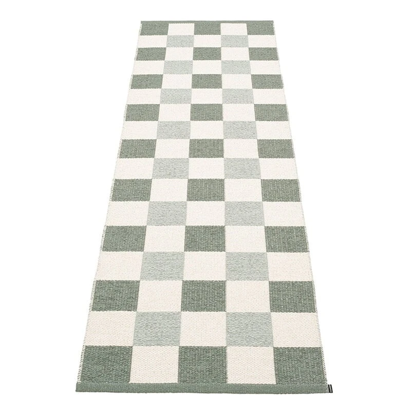 Pappelina Pix Rug, 70 X 240 Cm, Army - Vanilla - Sage 3 Pappelina Pix Rug, 70 X 240 Cm, Army - Vanilla - Sage