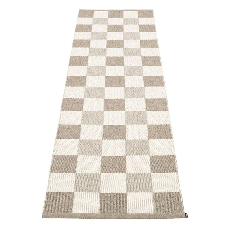 Pappelina Pix Rug, 70 X 240 Cm, Dark Linen - Vanilla - Linen 3 Pappelina Pix Rug, 70 X 240 Cm, Dark Linen - Vanilla - Linen
