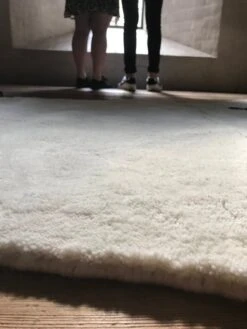 MUM's Polar Bear Rug 11 MUM's Polar Bear Rug -Fine Home Textiles Store POLAR BEAR softness closeup