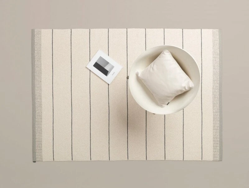 Pappelina Belle Rug 60 X 125 Cm, Warm Grey 4 Pappelina Belle Rug 60 X 125 Cm, Warm Grey - Image 2