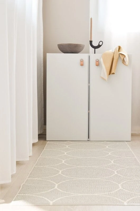 Pappelina Boo Rug 70 X 100 Cm, Linen - Vanilla 6 Pappelina Boo Rug 70 X 100 Cm, Linen - Vanilla - Image 4