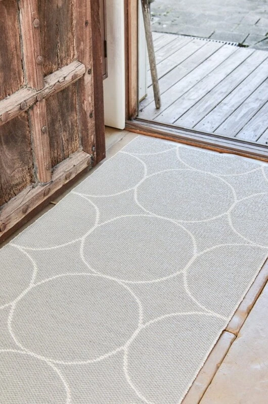 Pappelina Boo Rug 70 X 100 Cm, Linen - Vanilla 8 Pappelina Boo Rug 70 X 100 Cm, Linen - Vanilla - Image 6