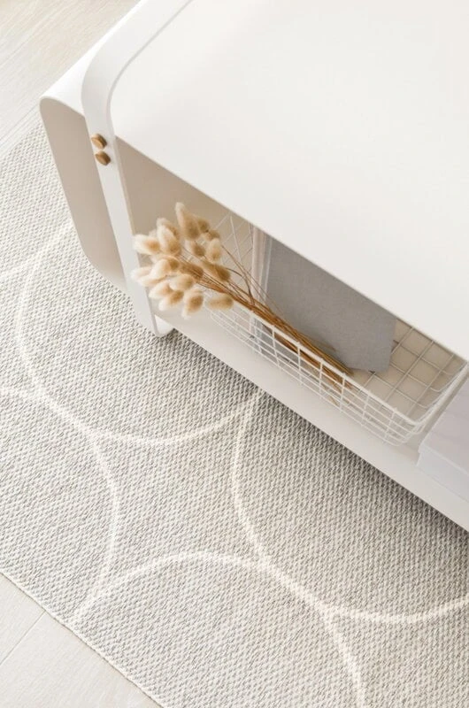 Pappelina Boo Rug 70 X 100 Cm, Linen - Vanilla 7 Pappelina Boo Rug 70 X 100 Cm, Linen - Vanilla - Image 5