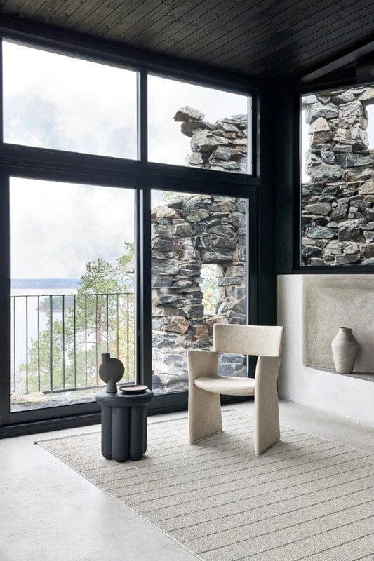 Pappelina Carl Rug 70 X 270 Cm, Grey - Fossil Grey 6 Pappelina Carl Rug 70 X 270 Cm, Grey - Fossil Grey - Image 4