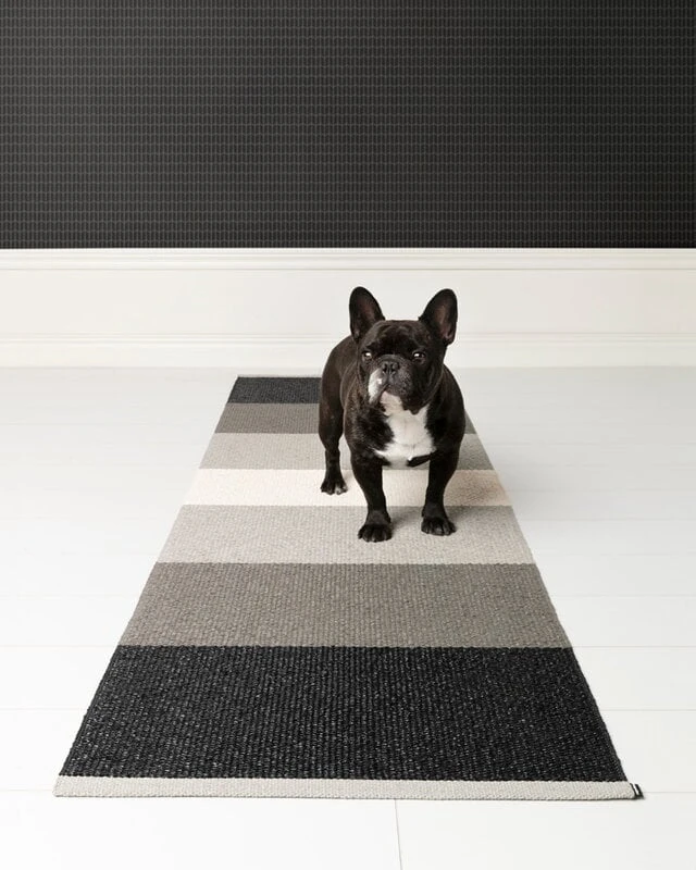 Pappelina Kim Rug, 70 X 160 Cm, Black 4 Pappelina Kim Rug, 70 X 160 Cm, Black - Image 2