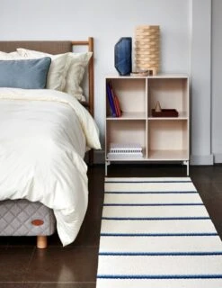 Pappelina Olle Rug 180 X 260 Cm, Blue - Vanilla -Fine Home Textiles Store Pappelina olle blue 2