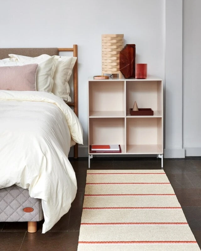 Pappelina Olle Rug 180 X 260 Cm, Brick - Cream 4 Pappelina Olle Rug 180 X 260 Cm, Brick - Cream - Image 2