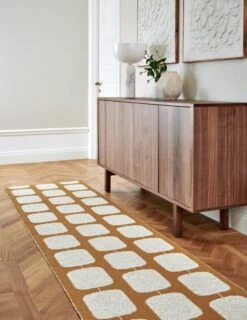 Pappelina Sten Rug, 70 X 200 Cm, Ochre - Vanilla 11 Pappelina Sten Rug, 70 X 200 Cm, Ochre - Vanilla -Fine Home Textiles Store Pappelina sten ochre