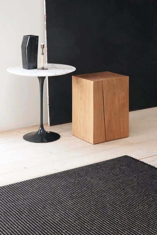 Woodnotes Piccolo 1 Rug, Natural - Black 5 Woodnotes Piccolo 1 Rug, Natural - Black - Image 3