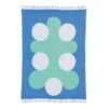 Raawii Teenagers From Mars Blanket, White - Blue - Leaf 2 Raawii Teenagers From Mars Blanket, White - Blue - Leaf -Fine Home Textiles Store RW 5713865003141 2 role