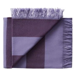 Silkeborg Uldspinderi The Sweater Polychrome Throw, Lavender - Purple