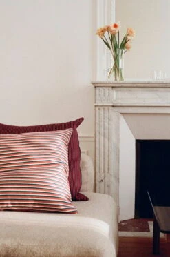 HAY Ribbon Cushion, Terracotta -Fine Home Textiles Store Ribbon Cushion red terracotta